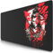 TITANWOLF - XXL Speed Gaming Mauspad 900 x 400mm - XXL Mousepad - Tischunterlage Large Size - verbessert Präzision und Geschwindigkeit - Samurai