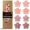 Scented Tealights Candles Light Dripless Smokeless,Rose 24 Pack Tea Handles 6 Hours Burn Time Tea Lights Candles Handmade Paraffin Wax Small Candles for Women's Gift Party Dinner Wedding Home Holiday