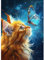 CEOVR Diamond Painting Kits Erwachsene,Katze Diamant Painting,Katze und Schmetterling Diamond Painting Bilder,30x40 cm Diamond-painting Set,Diamond Painting Erwachsene,Tiere