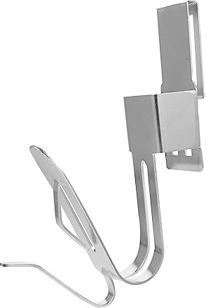 Gatuida Gancio Per Chiave Elettrica Bretelle Della Cintura Degli Attrezzi Gancio Per Appendere La Chiave Inglese Portautensili Porta Attrezzi Punte Da Trapano Acciaio Inossidabile Silver
