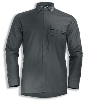 uvex protection fire FR Hemd grau anthrazit/melange 43/44-8940944
