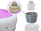 ME&SG Adaptador de luz LED personalizado compatible con jacuzzis inflables portátiles Bestway Lay Z Spa Salu Spa Coleman (LED no incluido)