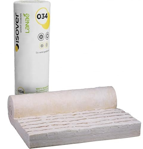 Isover Integra ZKF Lanaé 1-034 Klemmfilz 4800x1200x120mm - Zwischensparrendämmung aus Glaswolle