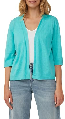 s.Oliver Feinstrickcardigan aus Baumwolle mit 3/4-Ärmeln