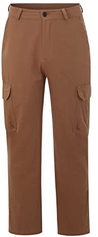 Hiking Trousers Mens Loose Fit Softshell Cargo Trousers Mens Lightweight Walking Pants Outdoor Trekking Pants Rip-Stop Combat Pant Scratch-Resistant Tactical Pant Durable Explore Trouser