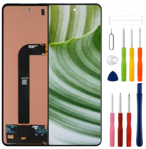 swark Pantalla TFT LCD de 7,6 pulgadas para Galaxy Z Fold 3 5G SM-F926B LCD Display Digitizer con kit de herramientas de reparación actualizado [Sin función de huella digital]