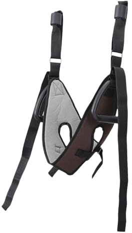 Cirraorive Cervical Neck Traction Gerät mit Flexibel Verstellbarem Halsstrecker Hautfreundlichem Mesh Stoff Tragbarem Türaufhängesystem Und Ergonomischem Nacken, Verdicken Tür Schnalle