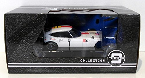 Toyota 2000gt, weiss/weiss, WEC, 24h Fuji , 1967, Modellauto, Fertigmodell, Triple 9 Collection 1:18