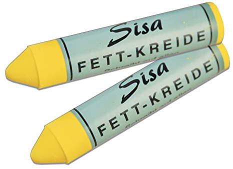 Pneugo Reifenkreide - Fettkreide Gelb, 2 St??ck, 17 mm