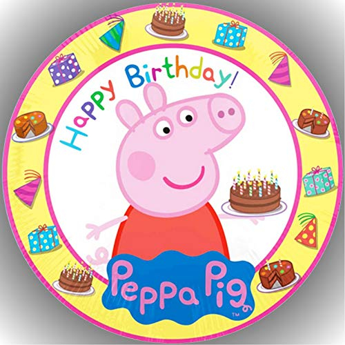 Fondant Tortenaufleger Tortenbild Geburtstag Motiv Peppa Pig Nr. 18