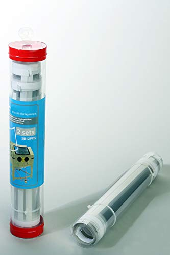Pro-Lift-Werkzeuge Glasschutzfolie Ersatzfolien für 350 Liter/420 Liter Sandstrahlkabine 1 Verkaufseinheit besteht aus 2 kompletten Sets Sichtschutz
