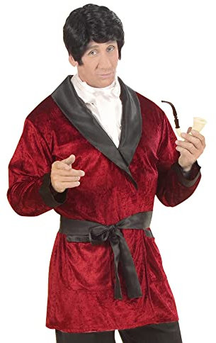 W WIDMANN MILANO Party Fashion - Kostüm Casanova, Jacke aus Samt, bordeaux, Playboy, Faschingskostüme