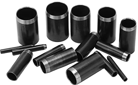 Lederstanzer-Set, langlebiges Dichtungsschneidewerkzeug mit 15 verschiedenen Größen für Uhrenarmband-Canvas-Ösen