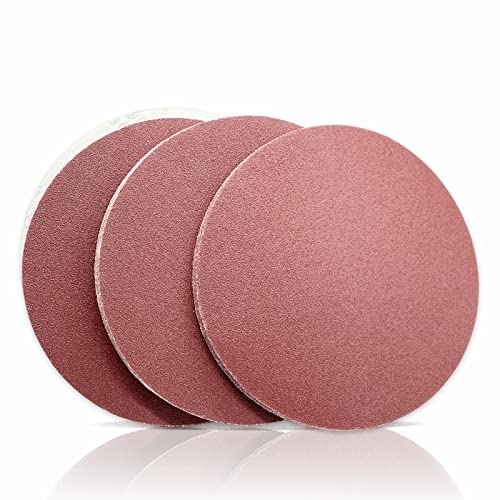 Disques de Ponçage Papier Abrasifs 225mm. Disques abrasifs auto-agrippants non poreux, 30PCS,Grain 5 X P 40 80 120 180 240 320 autoadhésif pour ponceuse girafe
