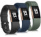 Vancle Bracelet de rechange en silicone souple pour Fitbit Charge 2 - Pour homme et femme - S - Noir/bleu foncé/vert avocat)