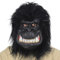 shayulajiao gorilla maske für Karneval & Halloween | Latex-Tierkostüm Maske mit naturgetreuer Fellimitation | Atmungsaktive Vollkopfmaske für Fasching & Mottopartys (Einheitsgröße)