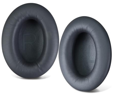 SINOWO Cuscinetti di ricambio per cuffie sovraurali Bose QuietComfort 45(QC45)/QuietComfort SE (QC SE), con isolamento acustico ad alta densità, grigio eclissi