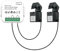 Mulcort Contatore di energia intelligente Sistema solare fotovoltaico Produzione di energia Consumo Misuratore di monitoraggio bidirezionale Controllo APP per cellulare Monitor di potenza con CT