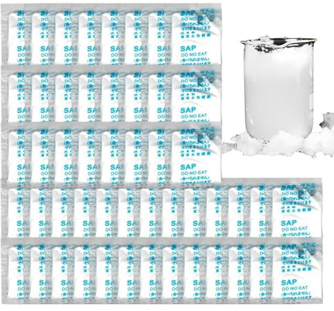Portable Toilet Powder,50 Portable Gel For Urine And Poo, Individual Packed Toilet Absorbent Gel Powder, Deodorization Liquid Waste Gelling Tool For Camping, Fishing, Traveling, Hiking