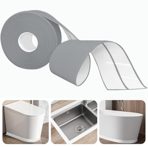 Weichsockelleiste Selbstklebend, 20x20mm 6M PVC Sockelleiste Selbstklebende, Sockelleisten küchenabschlussleiste für Küche und Badezimmer Grau