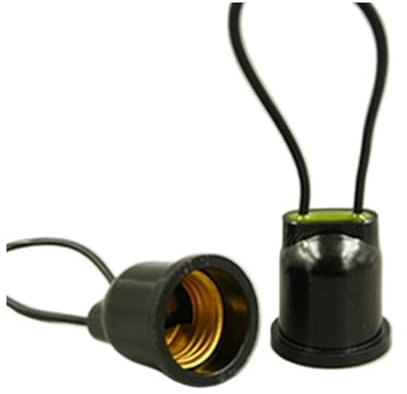 YANGC Douille de lampe LED en plastique E27 avec fil étanche 20 pièces