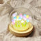 Danolt Forever Tulips Licht Romantische Farbe Tulpenlampe Blumenlampe für Mädchen und Frauen, Niedliche Raumdekoration