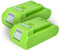 vhbw 2X Batteries Compatible avec Greenworks 2400007, G24 Sweeper, G24, 24352 Outil électrique (2000 mAh, Li-ION, 24 V)