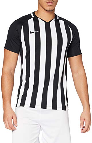 Nike Herren Striped Division III Trikot, Schwarz-Weiss, XL