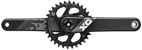 Sram Unisex – Erwachsene X01 Eagle Fat Bike Kurbelgarnitur, schwarz, 170mm, 32T, Boost Variante
