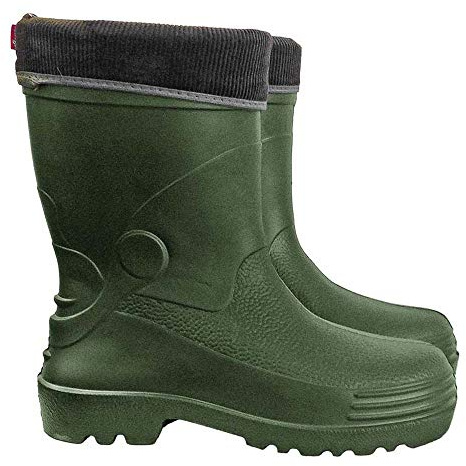 LEMIGO Sicherheitsschuh Gummistiefel Gefüttert Winterschuhe Stiefel (BLWADER) (47)