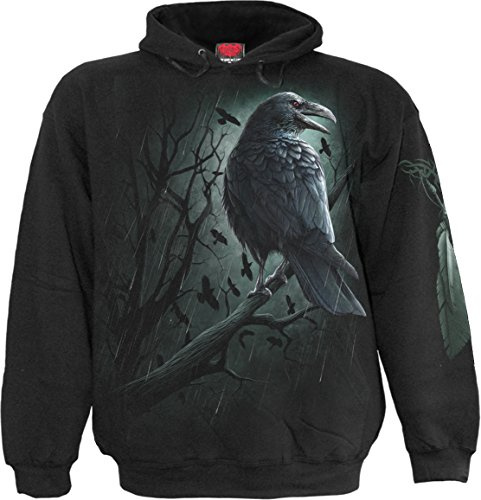 Spiral - Men - Shadow Raven - Hoody Black