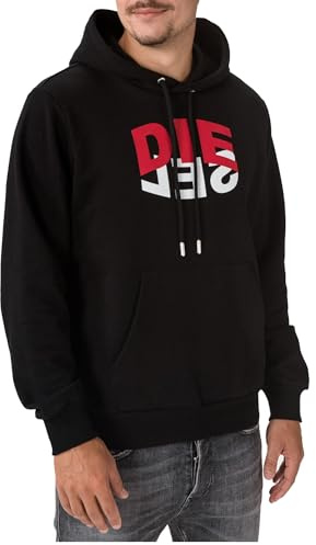 Diesel Herren S-GIRK-Hood-N1 Sweater Hoody Kapuzenshirt