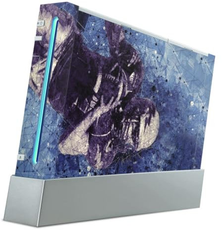 DeinDesign Skin kompatibel mit Nintendo Wii Folie Sticker Sport Fußballer American Football