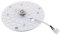 McShine - LED Modul Umrüstsatz für Deckenleuchten und Wandleuchten | Magnethalterung, Ø18cm, 24W, 2.200 lm, warmweiß, 3000K, step-dimmbar