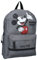 mybagstory Rucksack – Mickey Mouse – Grau – Disney – Kinder – Schule – Grundschule – Kindergarten – Schulranzen für Jungen – Größe 33 cm – verstellbare Träger – Geschenkidee