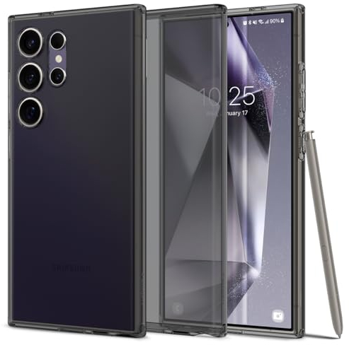 Spigen Funda Liquid Crystal Compatible con Samsung Galaxy S24 Ultra 5G - Cristal Espacial