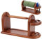 WEBEEDY Garnknäuelhalter Aus Holz Zum Häkeln Stricken Garnständer Ständer Horizontaler Spinner Nähgarn-Aufbewahrung Organizer Für Garn Häkeln Strickzubehör