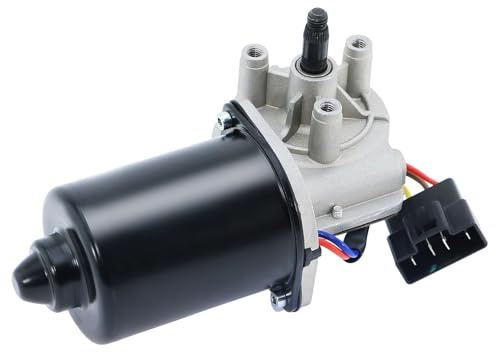 BDELI New Front Windshield Wiper Motor for 1998 1999 2000 2001 2002 for Dodge Ram 1500 2500 3500 4000 3.7 3.9 4.7 5.2 5.9 8.0L, Replaces 55076549AF 55076549AH 85-3024 40-3024 WPM3024 WIP1700