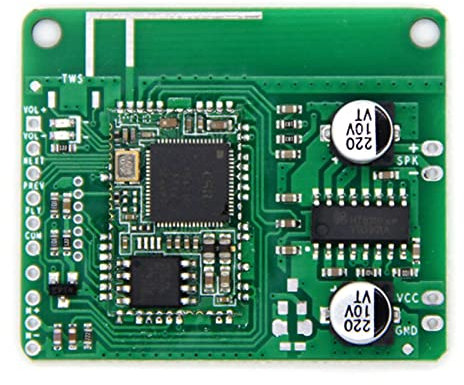 Tassety CSRA64110 Bluetooth Amplifier Bluetooth Mono Amplifier Board Function Amplifier with Self-Boost 5W6W8W