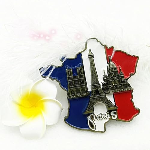 Multicolor Fridge Magnets Sticker, 1/2 Europe Tourist Souvenir, France Map Fridge Sticker, Resin Magnets for Fridge, ReliableRefrigerator Magnets Sticker, Decorative Fridge Magnets