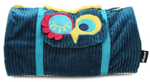 Les Déglingos - Sac Week-End Voyage - Astros Le Hibou - Voyages, Bébé et Puériculture - Ideal Vacances pour Fille et garçon - 48 CM - Bleu/Astros Le Hibou