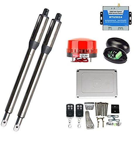 Kit operador de puerta Abridor de puerta de giro automático de 300 kg con WIFI Control remoto Teclado inalámbrico Operador de puerta de giro eléctrico Control de acceso a motor Operador automático elé