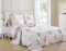 Fanny & Céline Couvre lit Boutis Percale 100% Coton 220X240cm avec 2 Taies_B-2-205