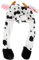 MUSISALY 1 Pc Chapeau De Vache Chapeau En Peluche De Vache Oreilles De Vache Chapeau Chapeau Fou Halloween Chapeau Chaud Chapeau De Paille Couverture De Tête D'animal Peluche Courte