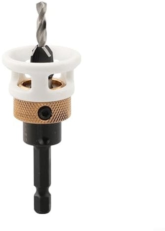 Professional Grade Countersink Drill Bits With Depth Stop Designed For Accurate For Woodworking Drilling(2.8×8mm)