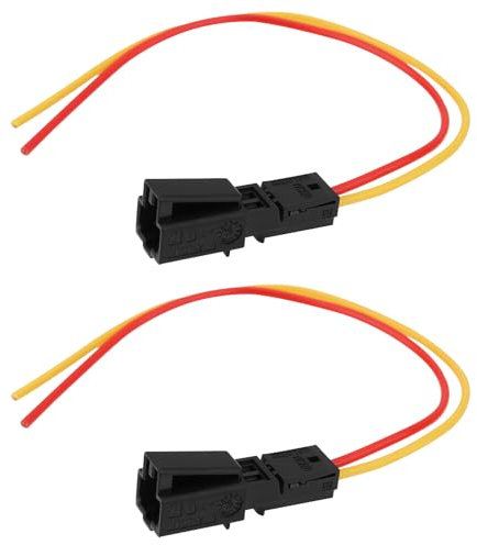 OTOTEC 2 Stück Auto-Hochtöner-Draht 4E0972575 Ersatzteil 2-poliger Lautsprecher-Verkabelungsadapter 4B0971832 kompatibel mit Audi A1/A3/A4/A5/A6/A7/A8/Q2/Q3/Q5/TT