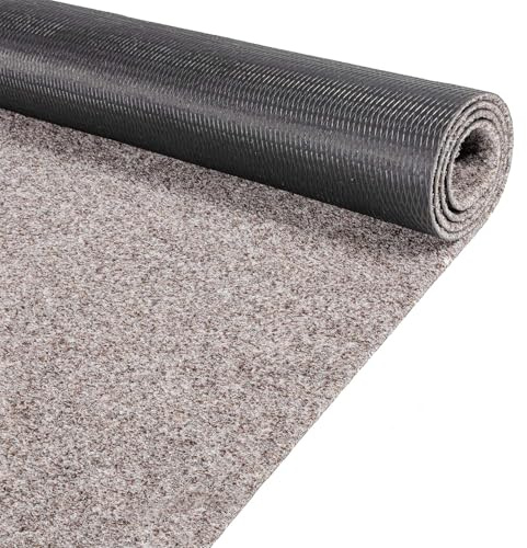 ANRO Teppich Läufer Schmutzfangmatte Sauberlaufmatte Fußmatte Indoor Outdoor Flur Eingang Oskar 180 x 80 cm Beige