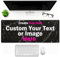 Personalised Mouse Mat with Photo Large Custom Computer Desk Mat Picture Logo Text XL/XXL Personalized Keyboard Mouse Mat Non-Slip for Computer Office Supplies