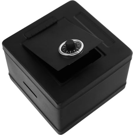 CIYODO Boys and Girls Safe Box Mini Piggy Bank Metal Safe Ornaments Money Jar for Year Old Boys