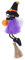 VALICLUD Decorazioni Da Halloween - Da Appendere A Forma Angelo Con Halloween E Del Mago Per Decorazioni Da Appendere Alle Finestre Per